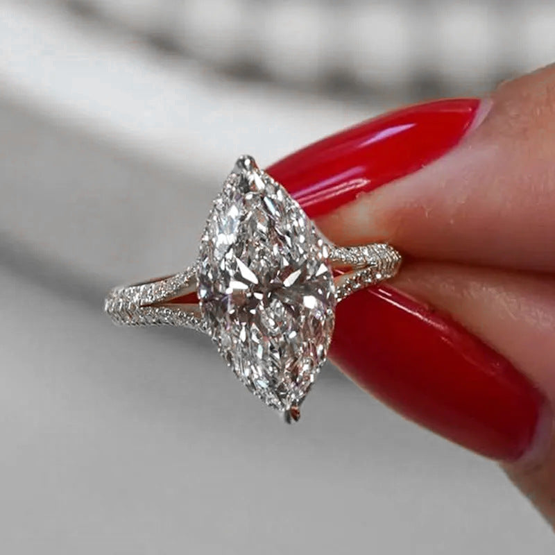 Diamond-studded Ring
