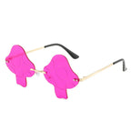 Irregular Mushroom-shaped Sunglasses - Viexta