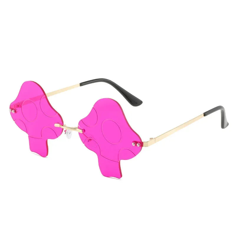 Irregular Mushroom-shaped Sunglasses - Viexta
