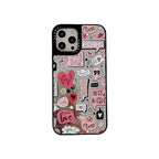 Fun LOVE Letter Mirror iPhone Case - Viexta