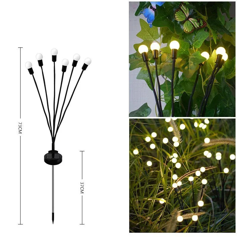 LED Pneumatic Firefly Ground Plug-in Lamp - Viexta