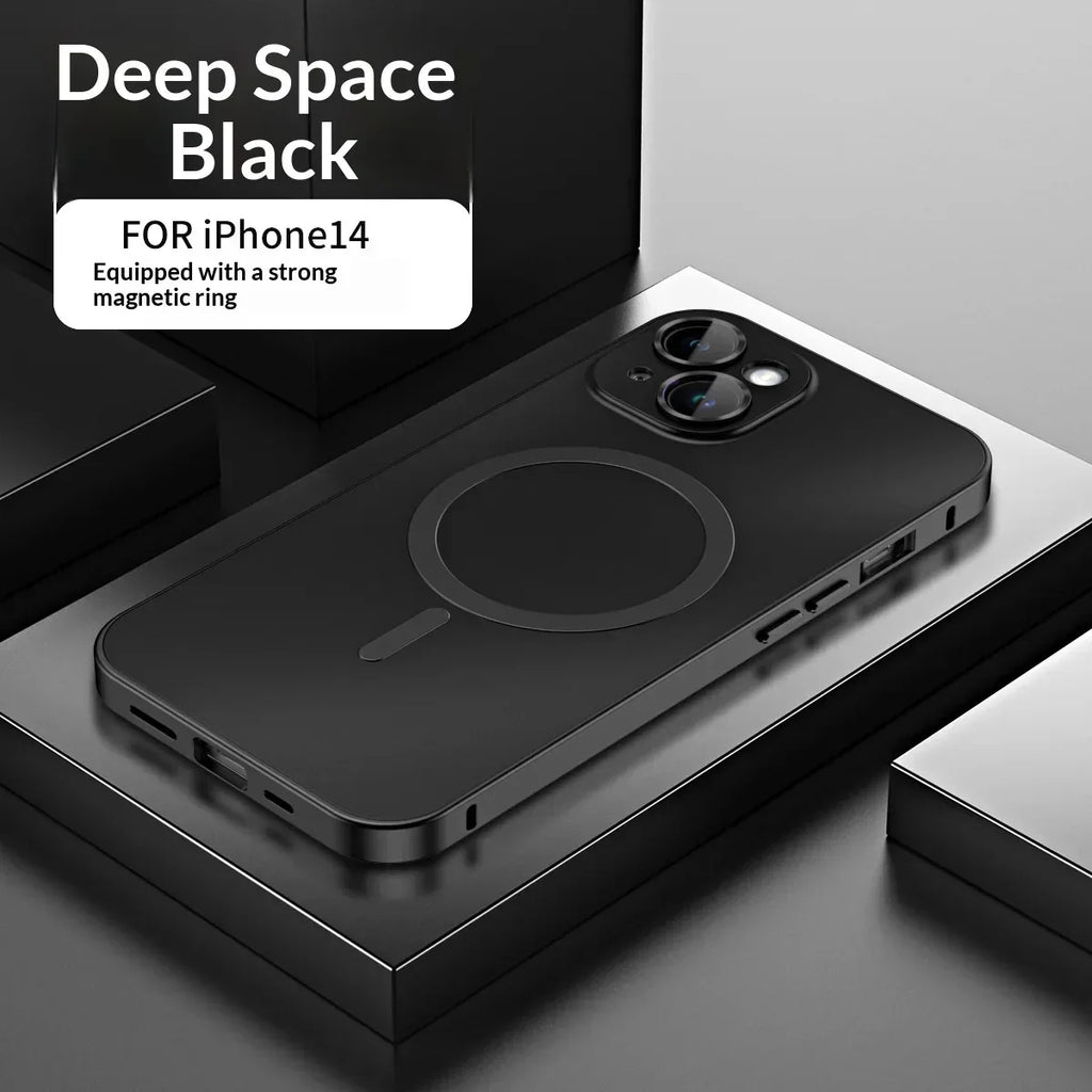 Full-coverage iPhone Case With A Magnetic Snap Closure For Wireless Charging - Viexta