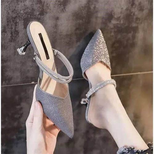 Baotou Sandals Women Stiletto Heels - Viexta