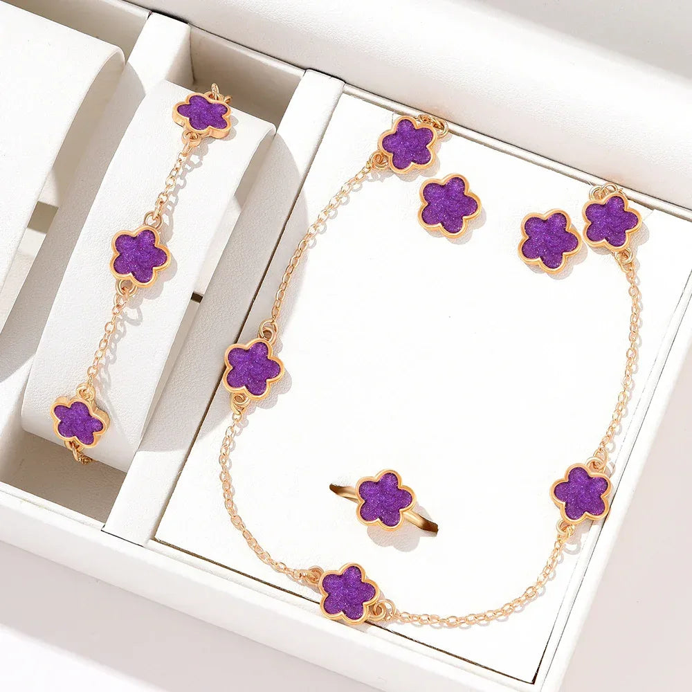 Clover Jewelry Set - Viexta