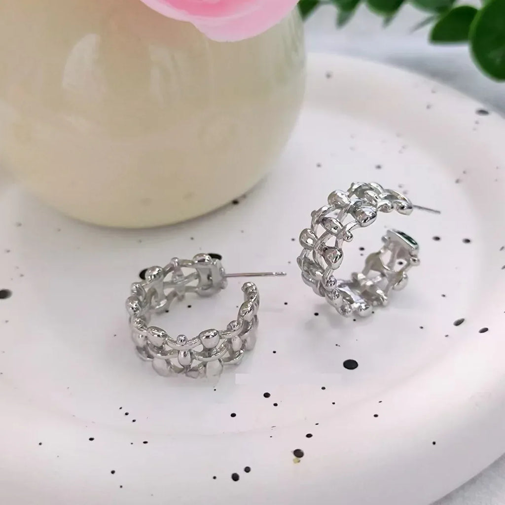 All-match Geometric Earrings - Viexta