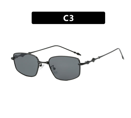 Square Irregular Women's Retro Sunglasses