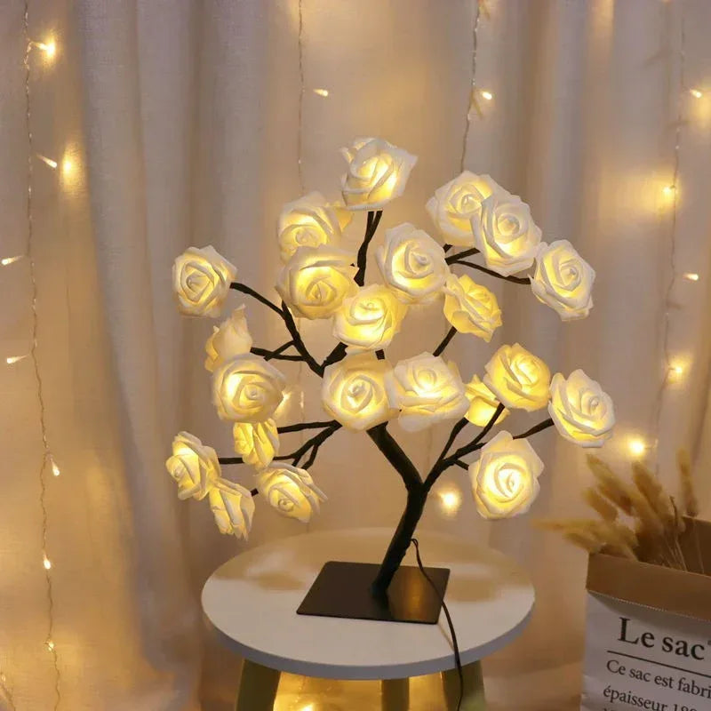 Rose Tree Lamp Decoration - Viexta