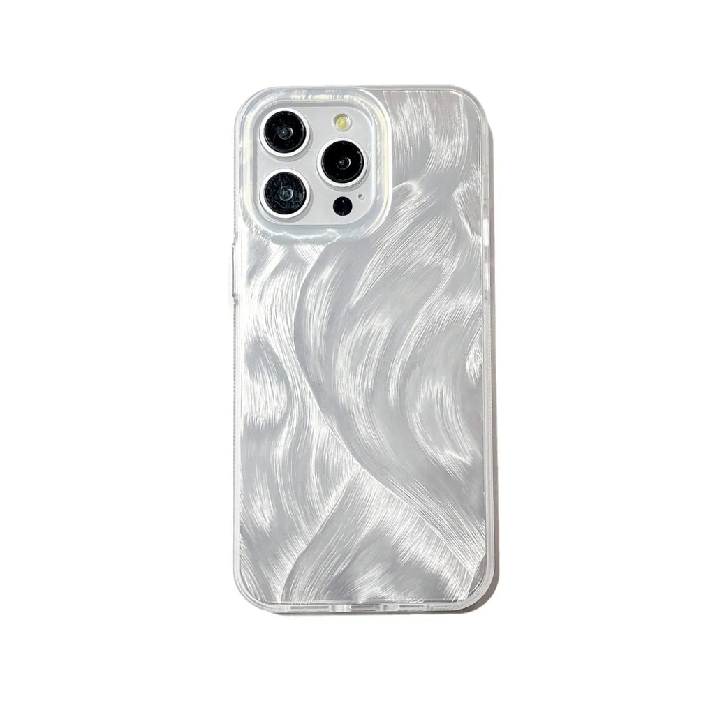 Laser Feather Yarn iPhone Case - Viexta