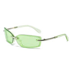 Square Candy-colored UV-protective Sunglasses - Viexta