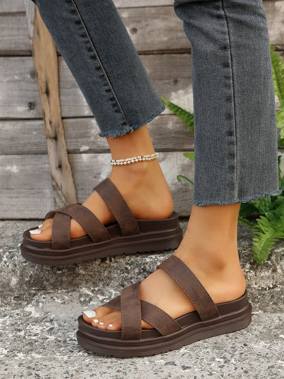 Women's Cross Sandals