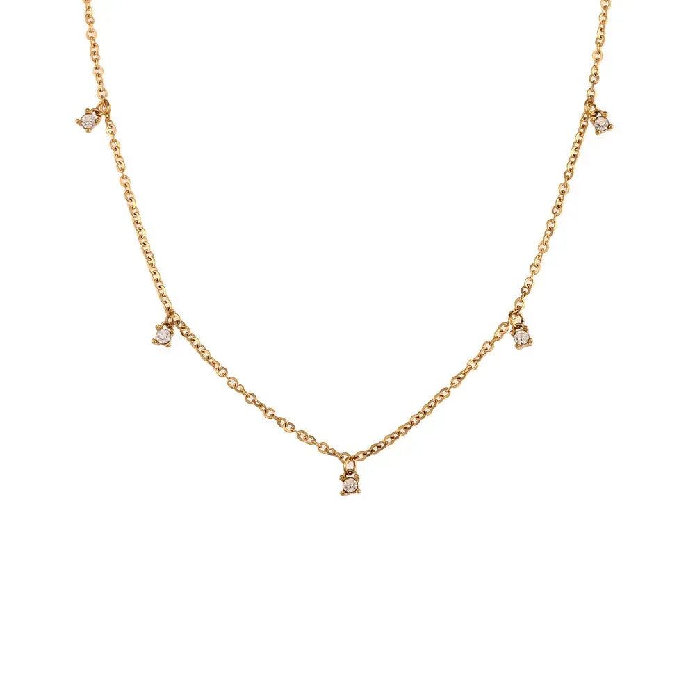 Zircon Clavicle Chain - Viexta