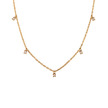 Zircon Clavicle Chain