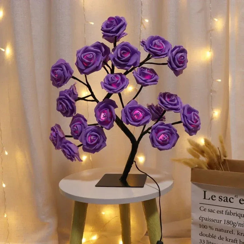 Rose Tree Lamp Decoration - Viexta