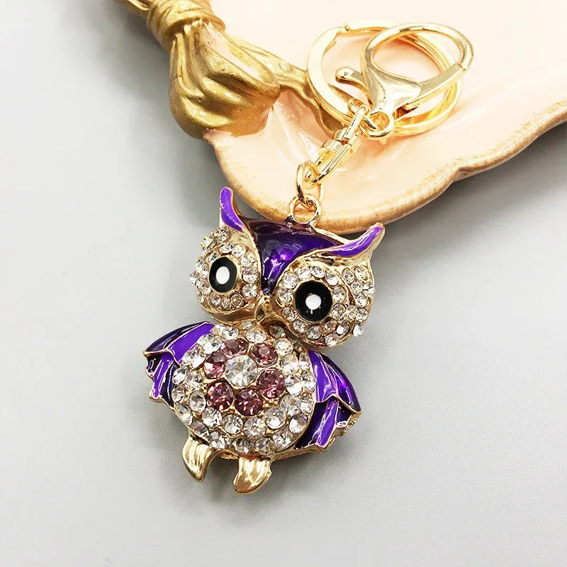 owl-keychain-enamel-artware - Viexta