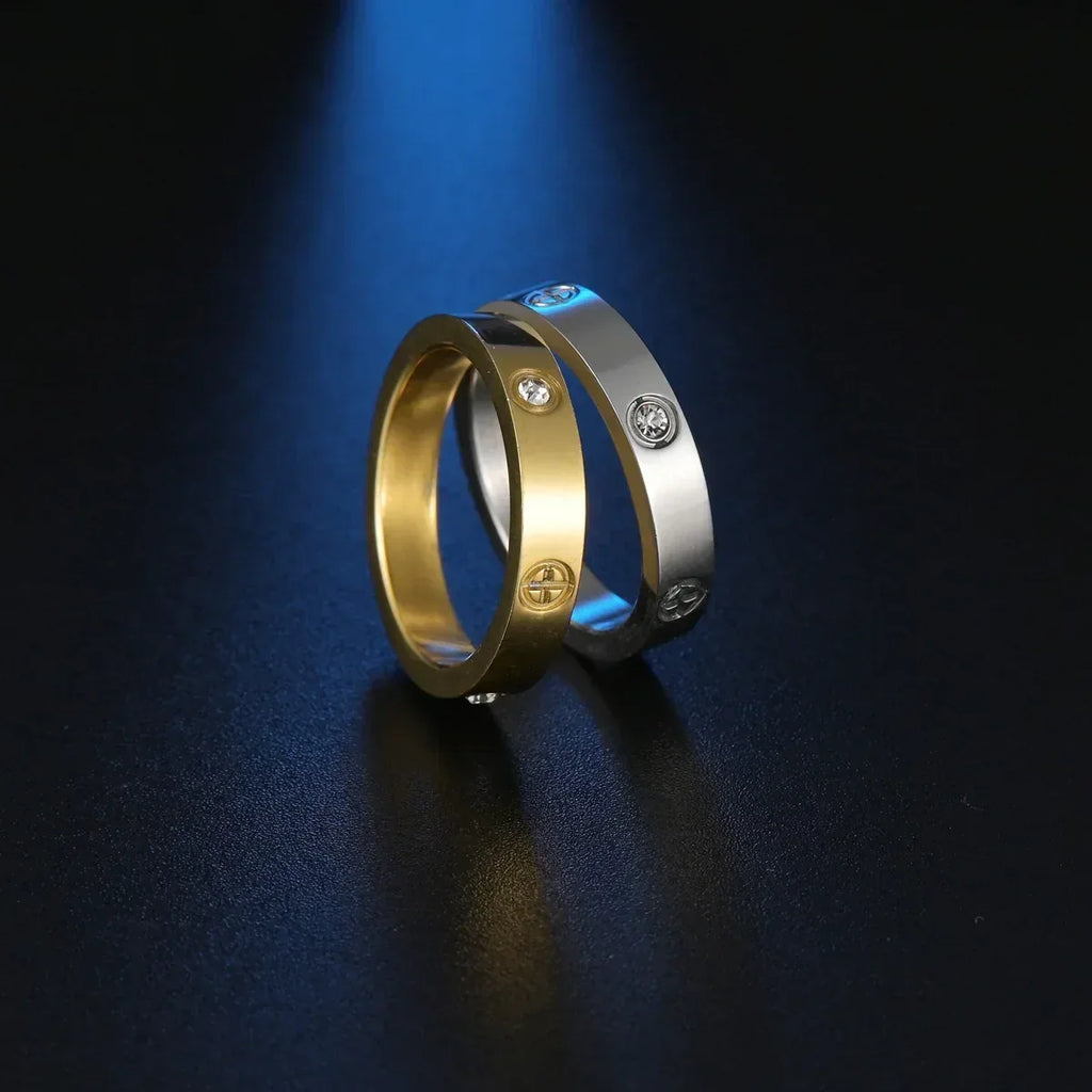 Emma's Titanium Steel Ring - Viexta