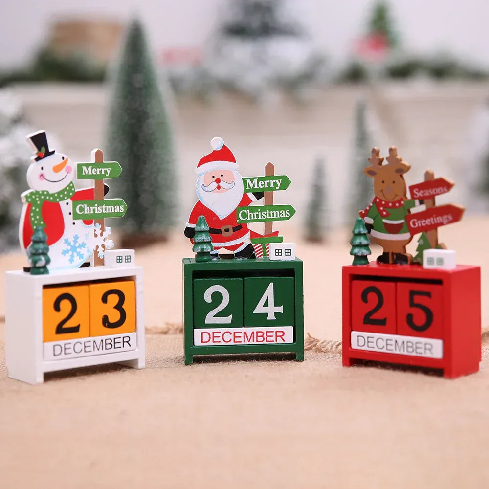 christmas-wooden-calendar-decorations - Viexta