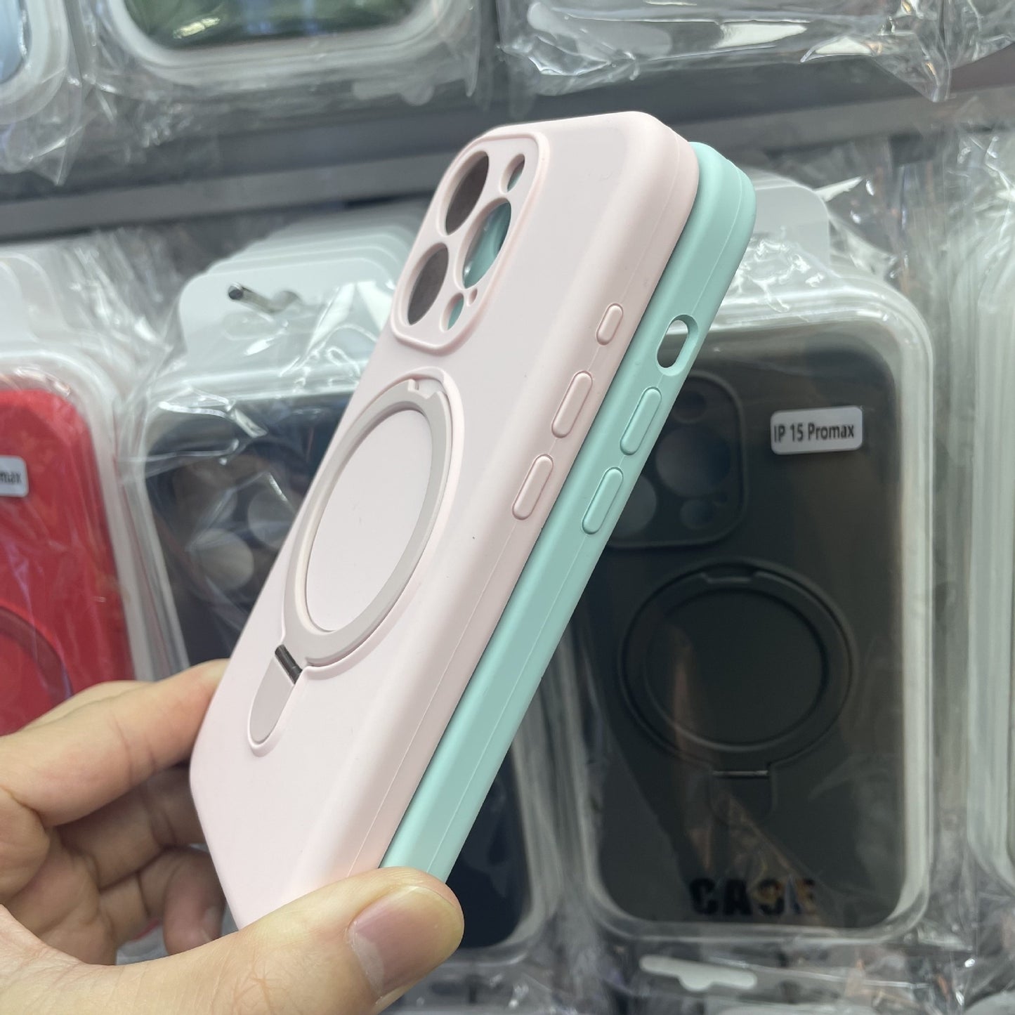 Liquid Silicone Magnetic iPhone Case