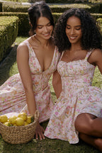 V-neck A-line Dresses With Pockets