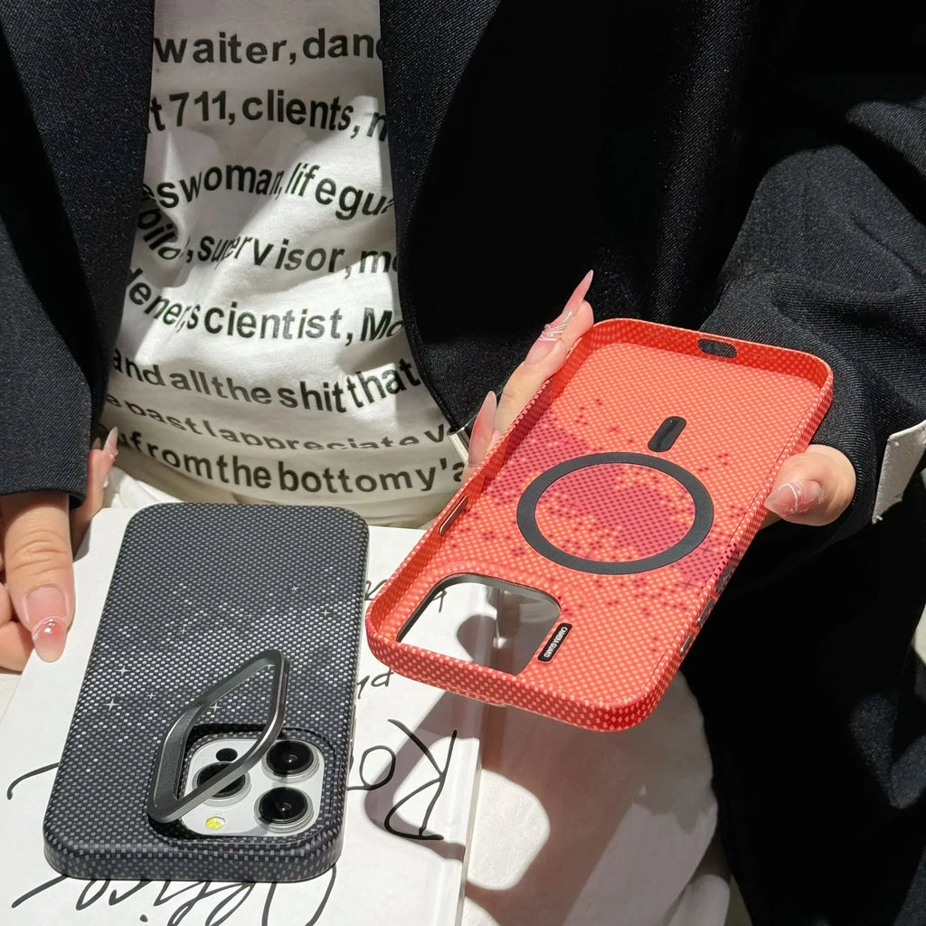 Magnetic Metal Lens iPhone Case - Viexta