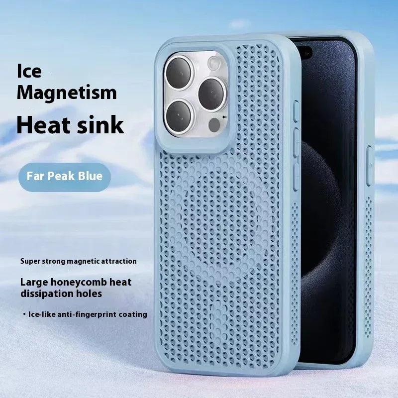 Honeycomb Mesh Magnetic iPhone Case - Viexta