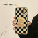 Cartoon Printed Silicone iPhone Case - Viexta