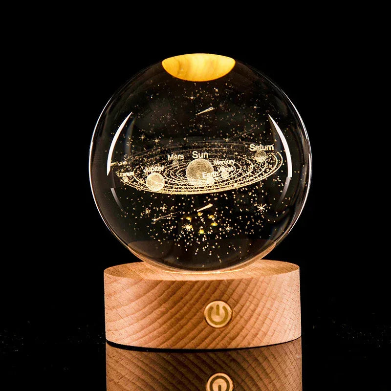 Luminous Galaxy Crystal Ball - Viexta