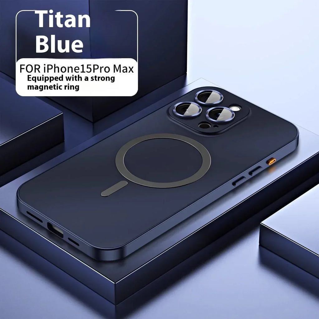 Metal Aluminum Alloy Frame Magnetic iPhone Case - Viexta