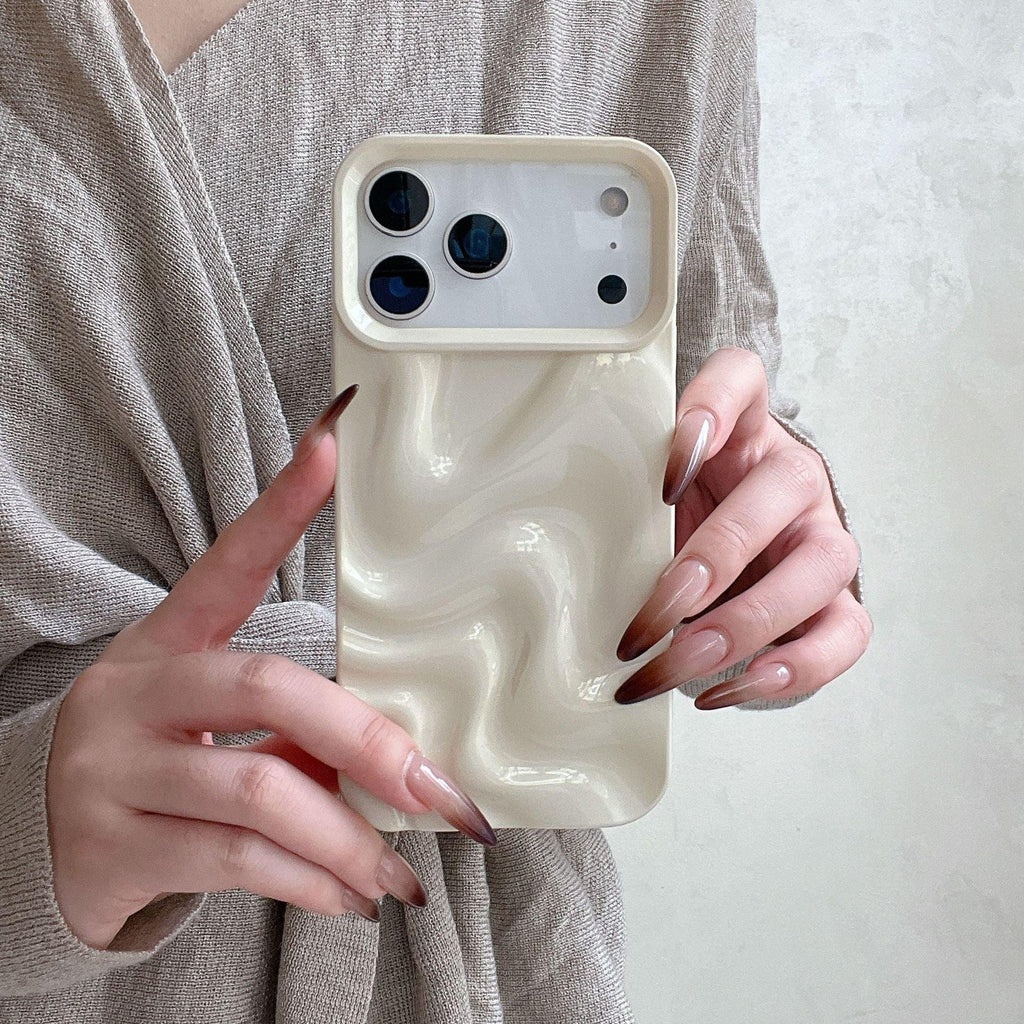 Korean Water Ripple Soft Shell iPhone case - Viexta