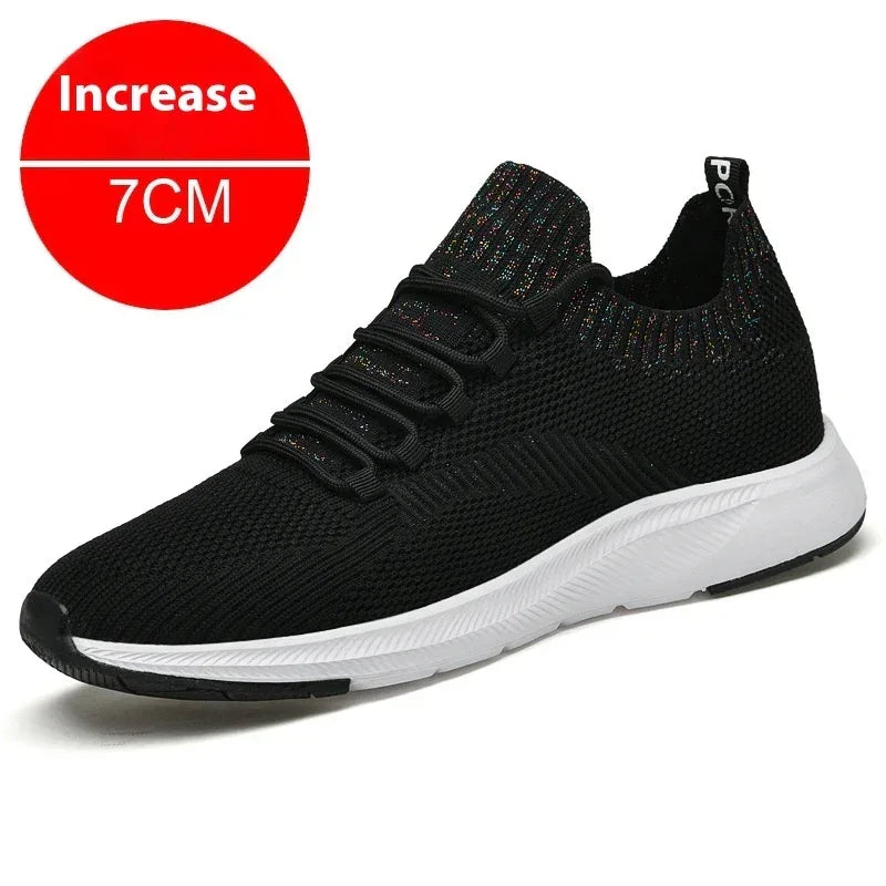Breathable Casual Hidden Heel Sneaker - Viexta