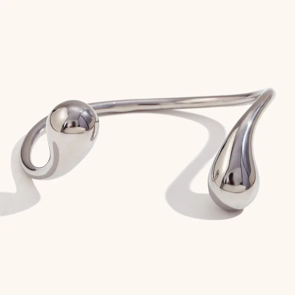 Luxe Stainless Steel 18K Water Drip Bracelet - Viexta