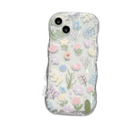 Wavy Bubble Phone Case with Charm - Viexta