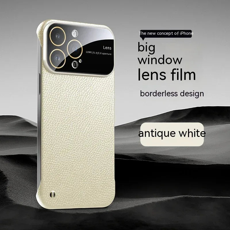 Frameless Lychee iPhone Case - Viexta