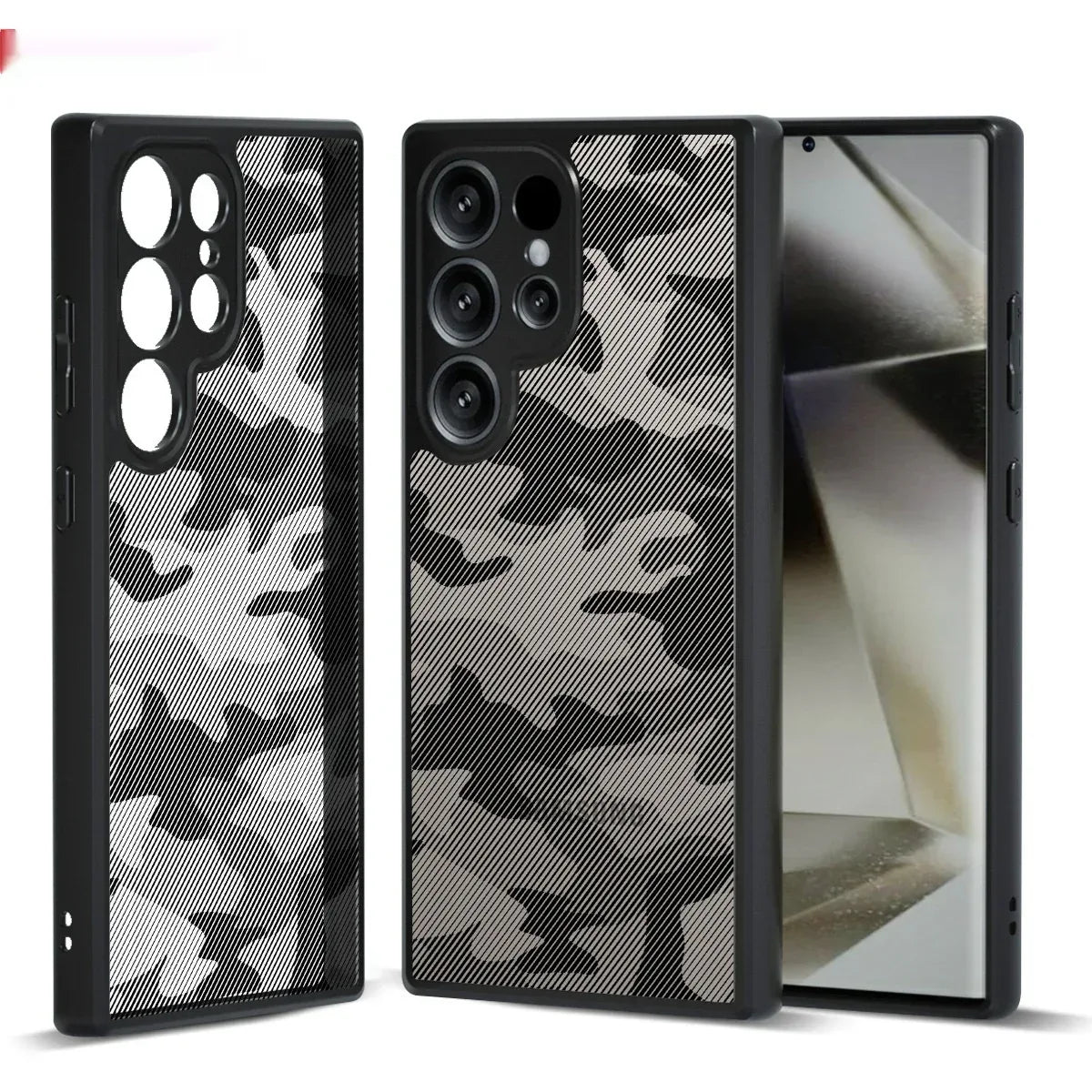 Camouflage Transparent Phone Case for Samsung S24 Ultra - Viexta