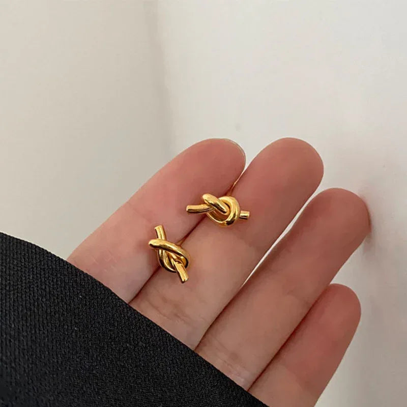 Versatile Retro Knot Earrings - Viexta
