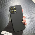 Minimalist Titanium-textured Casual iPhone Case - Viexta