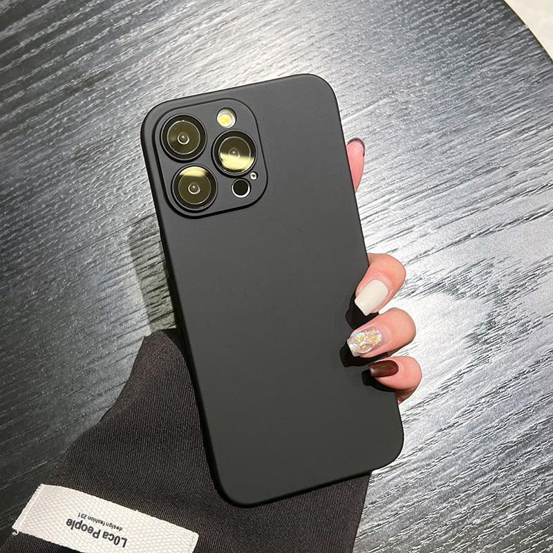 Minimalist Titanium-textured Casual iPhone Case - Viexta