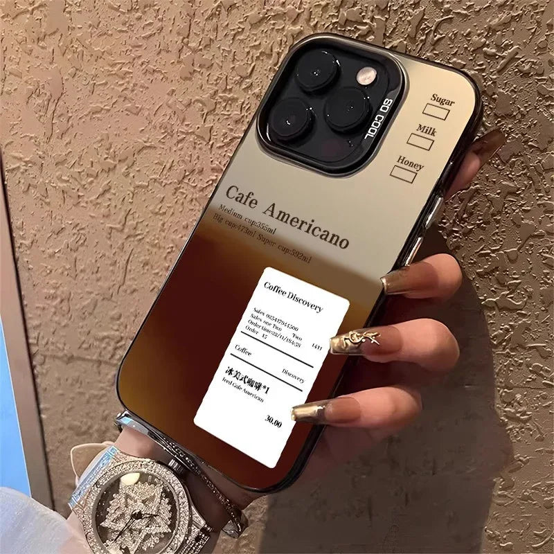 Coffee-themed Samsung Phone Case