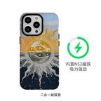 Day And Night Sun Feilin Magnetic Two-in-one iPhone Case - Viexta