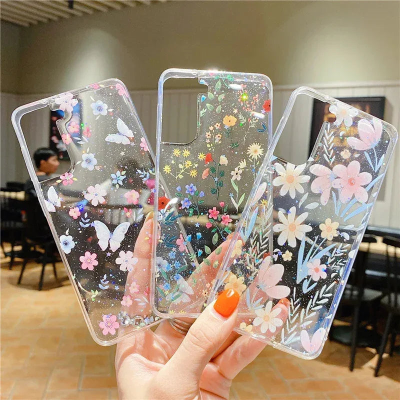 minimalist-floral-samsung-case - Viexta