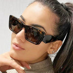 New Women's Fashion Large Frame Square Sunglasses - Viexta