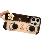 Cute Cartoon Adorable Eyes iPhone Case - Viexta