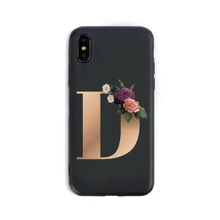 26 English Alphabet Silicone Phone Cases for IPHONE - Viexta