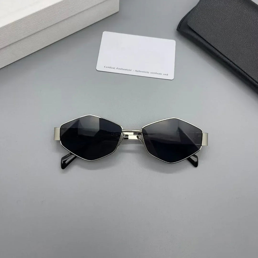 metal-polygon-sunglasses - Viexta