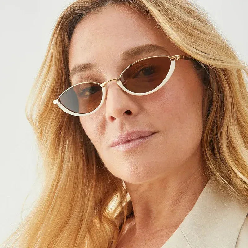 Metal Sun Protection Plain Sun Glasses - Viexta