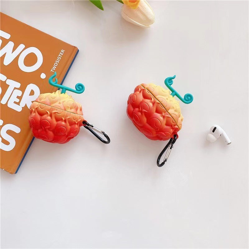 Creative Devil Fruit Earphone Case