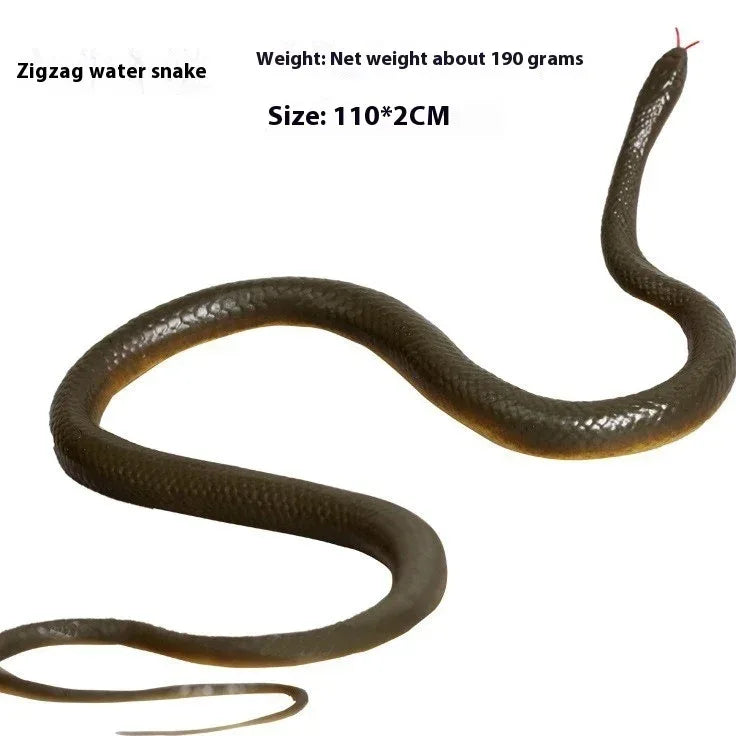Rubber Snake Chasing Props Prank plush - Viexta