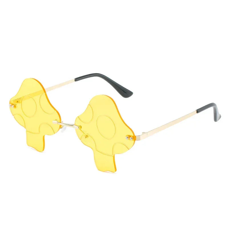 Irregular Mushroom-shaped Sunglasses - Viexta