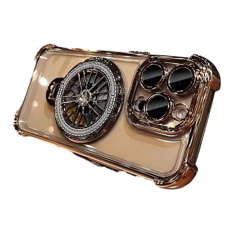 Rotating Gyro Bracket iPhone Case - Viexta