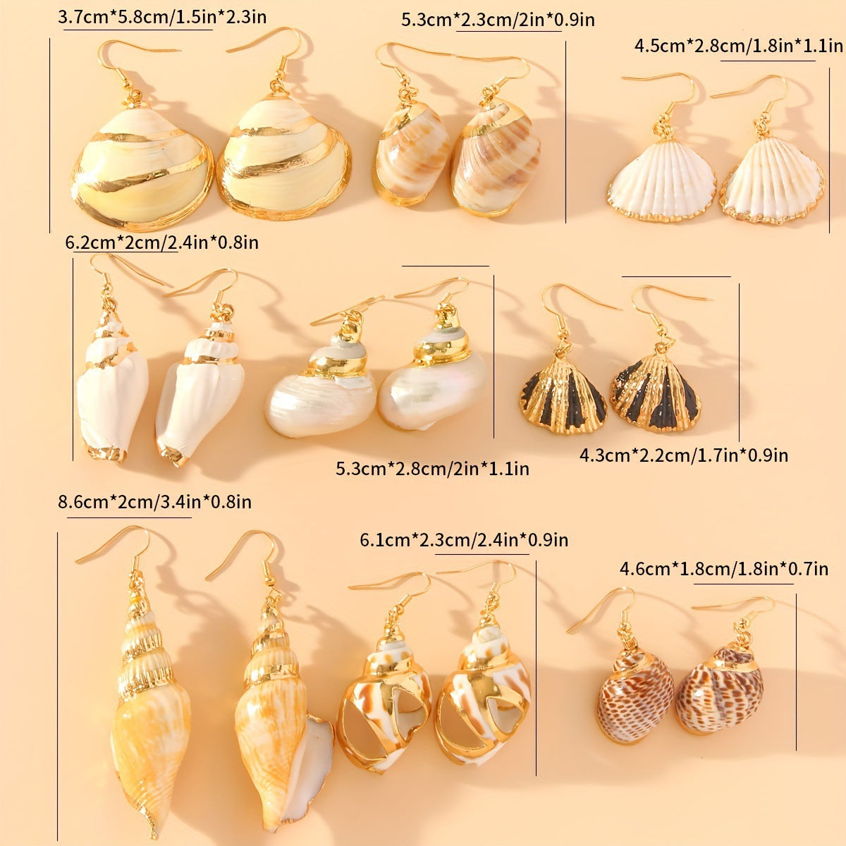 Vacation-style Earrings
