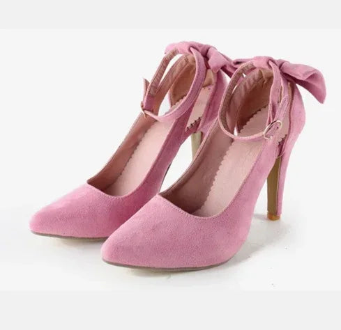 Bow high heels - Viexta